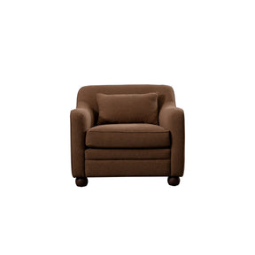 Amira Accent Chair Rust by Moe's Home at Eve Furniture
