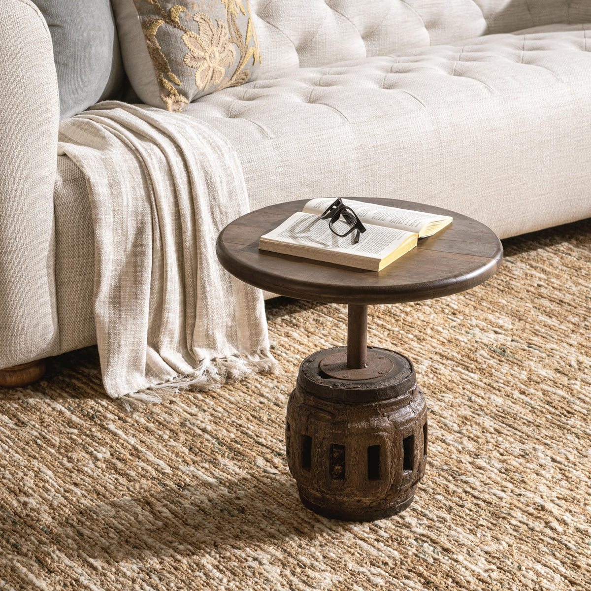 Amira Accent Table by Classic Home at Eve Furniture