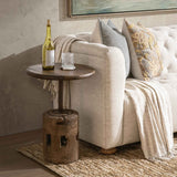Amira Natural Accent Table Large by Classic Home at Eve Furniture