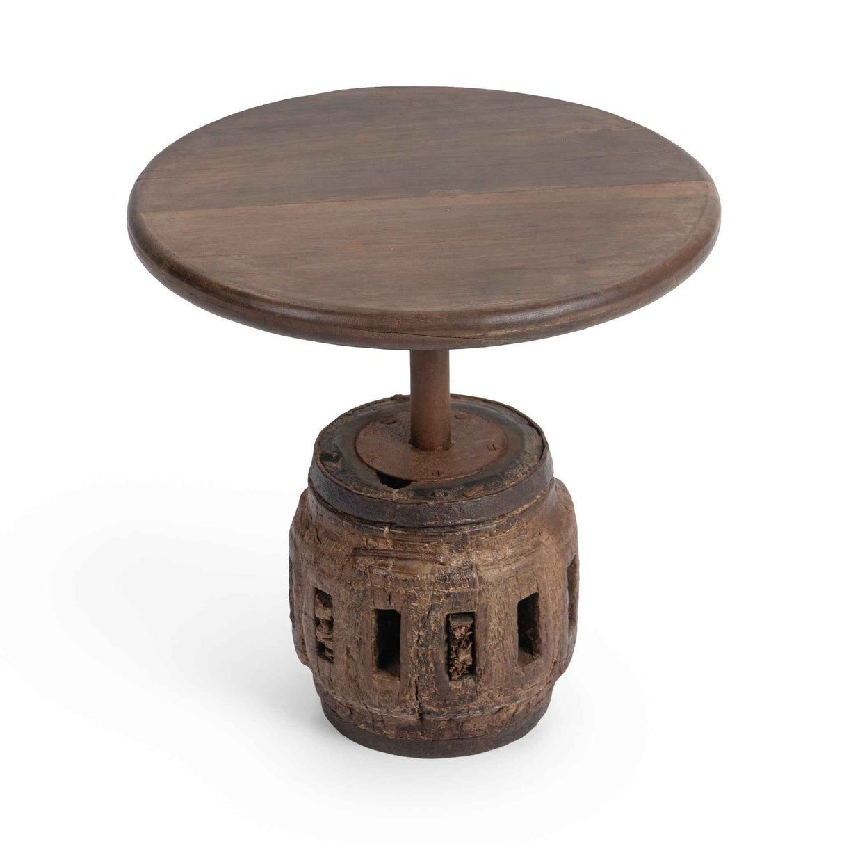 Amira Natural Accent Table Small by Classic Home at Eve Furniture