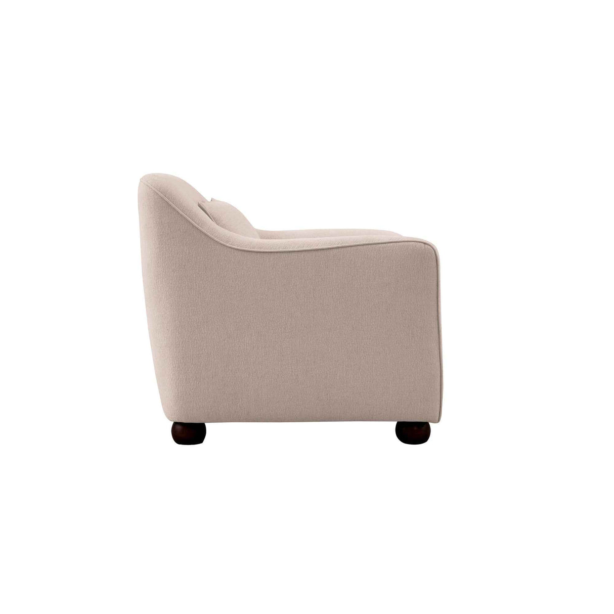 Amira Oat Accent Chair by Moe's Home at Eve Furniture
