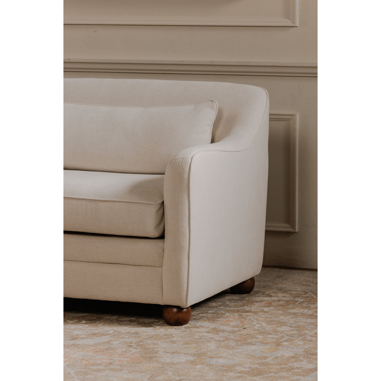 Amira Oat Sofa by Moe's Home at Eve Furniture