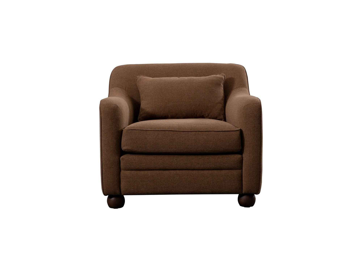 Amira Rust Accent Chair