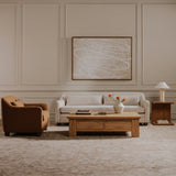 Amira Rust Accent Chair by Moe's Home at Eve Furniture