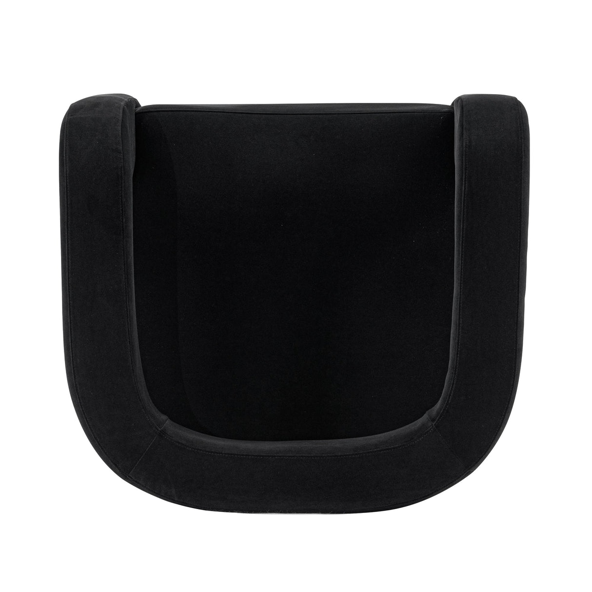 Amirah Accent Chair in Black by Manhattan Comfort at Eve Furniture