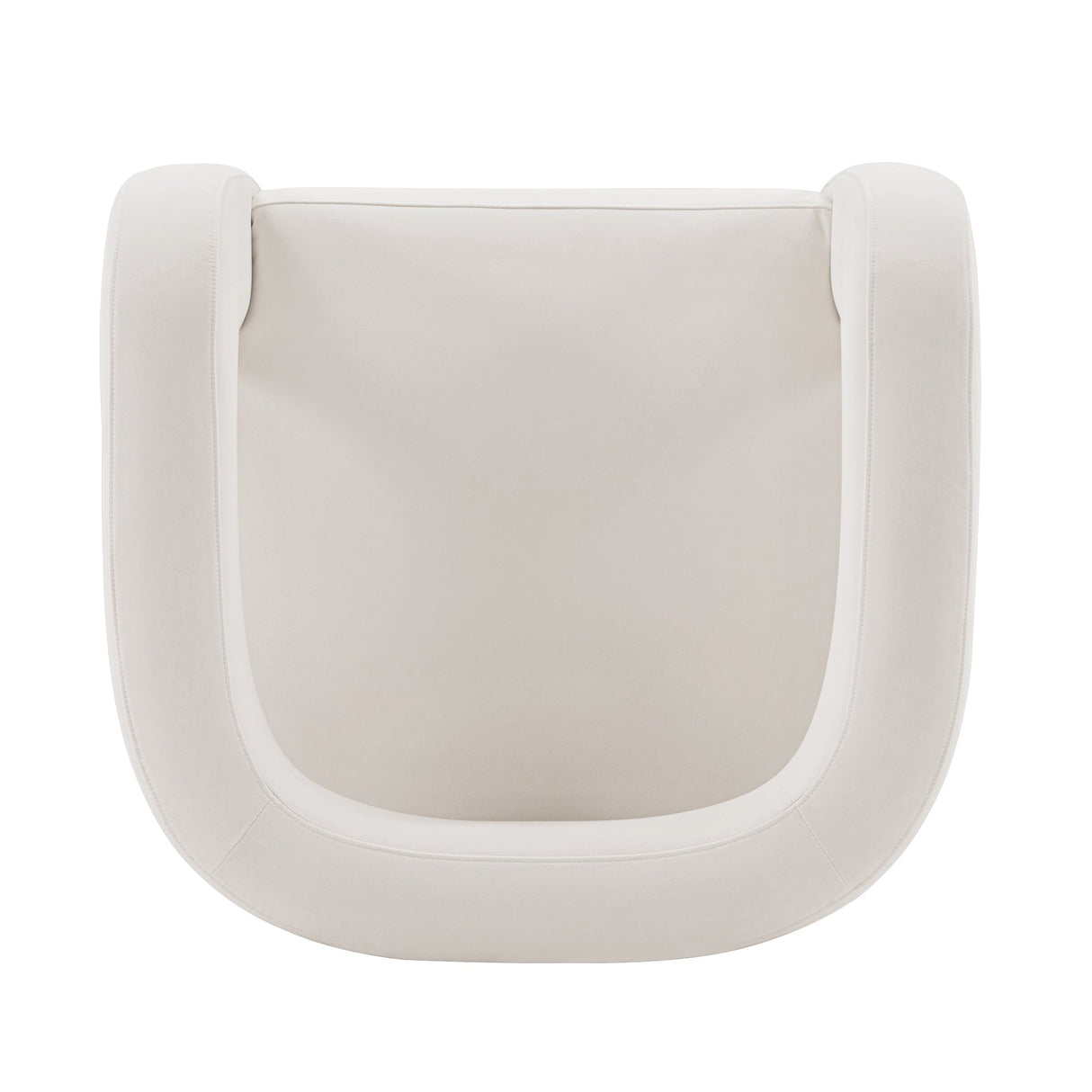 Amirah Accent Chair in White by Manhattan Comfort at Eve Furniture