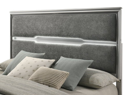 Amiri Grey Bedroom Set by New Era Innovations at Eve Furniture
