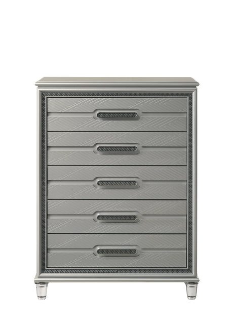 Amiri Grey Bedroom Set by New Era Innovations at Eve Furniture