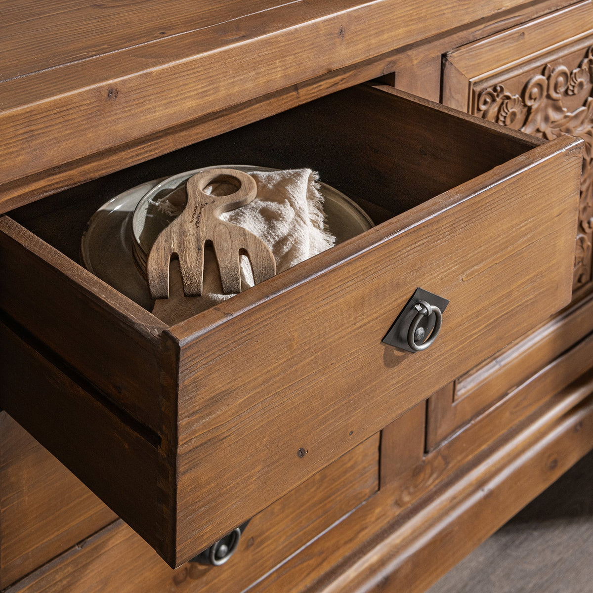 Amita 3 Drawer Cabinet by Classic Home at Eve Furniture