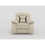 Amite Dark Gray Glider Reclining Chair by Homelegance at Eve Furniture