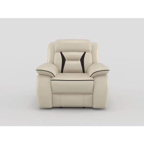 Amite Dark Gray Glider Reclining Chair by Homelegance at Eve Furniture