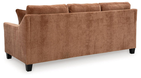 Amity Bay Clay Queen Sofa LAF Chaise Sleeper by Ashley at Eve Furniture