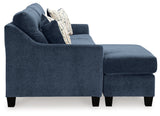 Amity Bay Ink Queen Sofa Chaise Sleeper