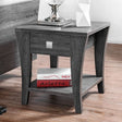 Amity Gray End Table by Furniture of America at Eve Furniture