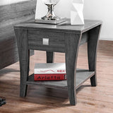 Amity Gray End Table by Furniture of America at Eve Furniture