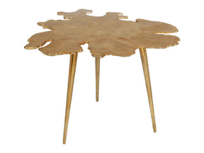 Amoeba Gold Side Table