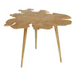 Amoeba Side Table Gold by Moe's Home at Eve Furniture