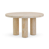 Amora Faux Travertine Indoor/Outdoor Nesting Accent Tables by TOV Furniture at Eve Furniture