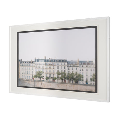 Amour de la Ville by Irene Suchocki a Hand Embellished Textured Framed Art Photo Matted under Glass by Mercana at Eve Furniture