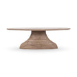 Amra Sandstone Greige Dining Table by Classic Home at Eve Furniture