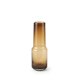 Amrita 4.1L x 4.1W x 11.9H Golden Brown Glass Vase by Mercana at Eve Furniture