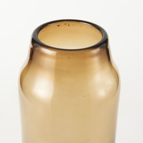 Amrita Golden Brown Glass Vase by Mercana at Eve Furniture
