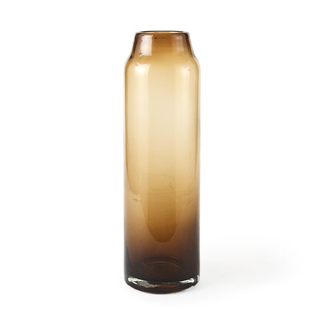 Amrita Golden Brown Glass Vase by Mercana at Eve Furniture