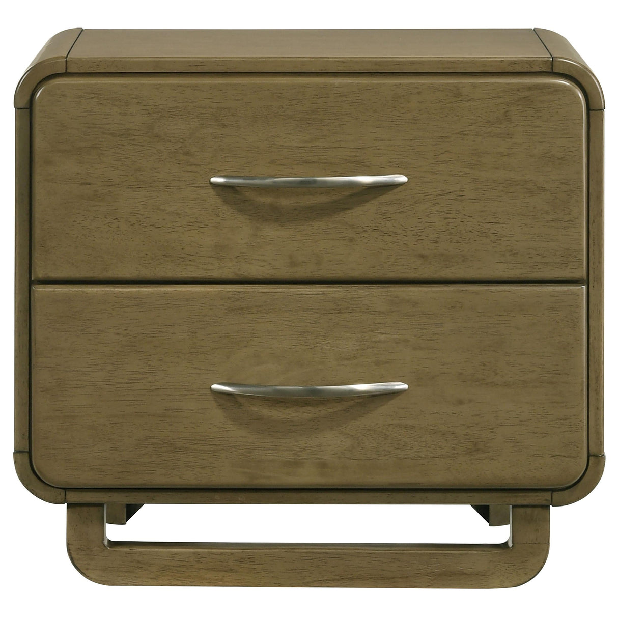Amsbury Nutmeg 2-Drawer Nightstand by Coaster at Eve Furniture