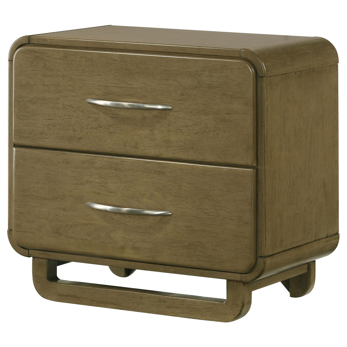 Amsbury Nutmeg 2-Drawer Nightstand by Coaster at Eve Furniture