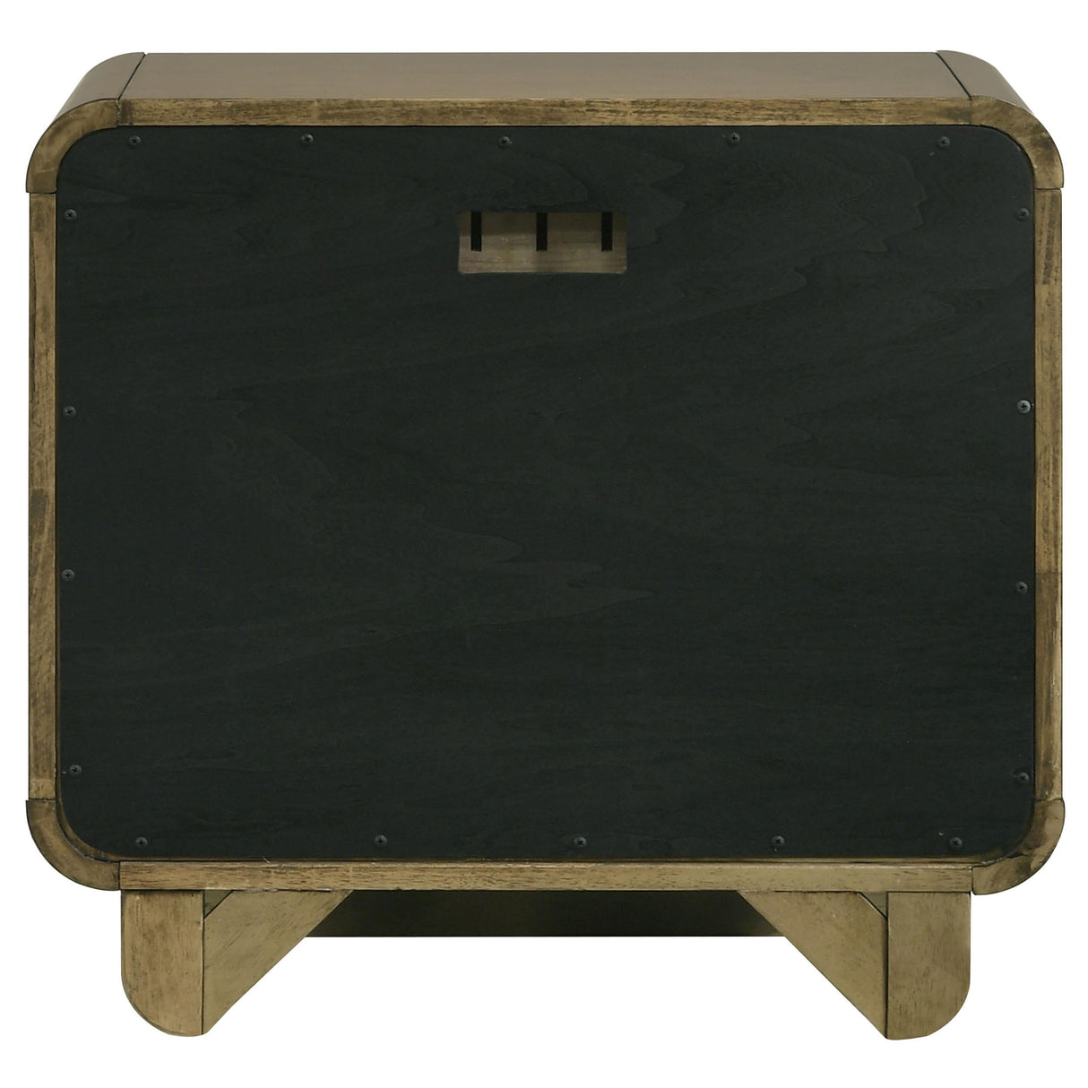 Amsbury Nutmeg 2-Drawer Nightstand by Coaster at Eve Furniture