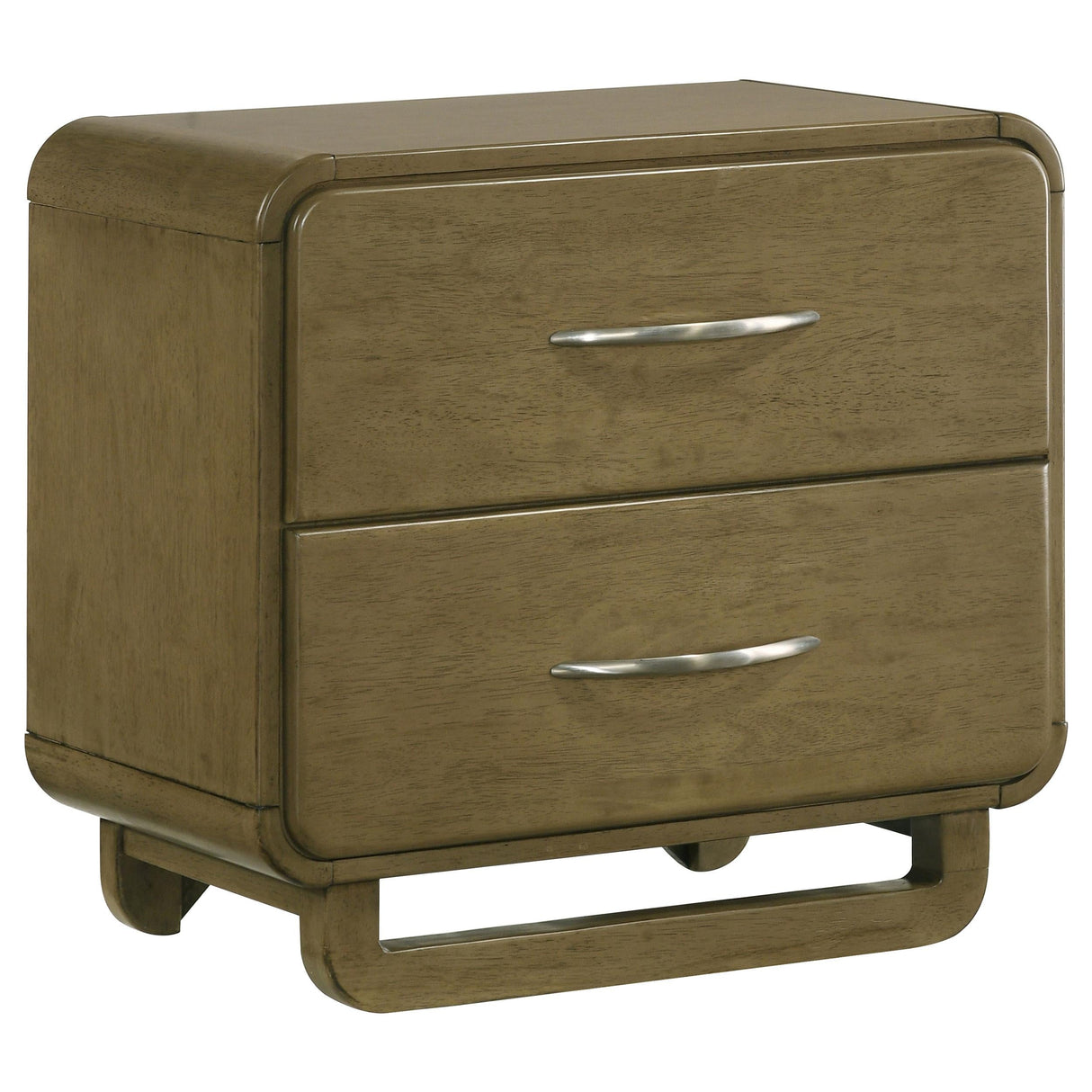 Amsbury Nutmeg 2-Drawer Nightstand by Coaster at Eve Furniture