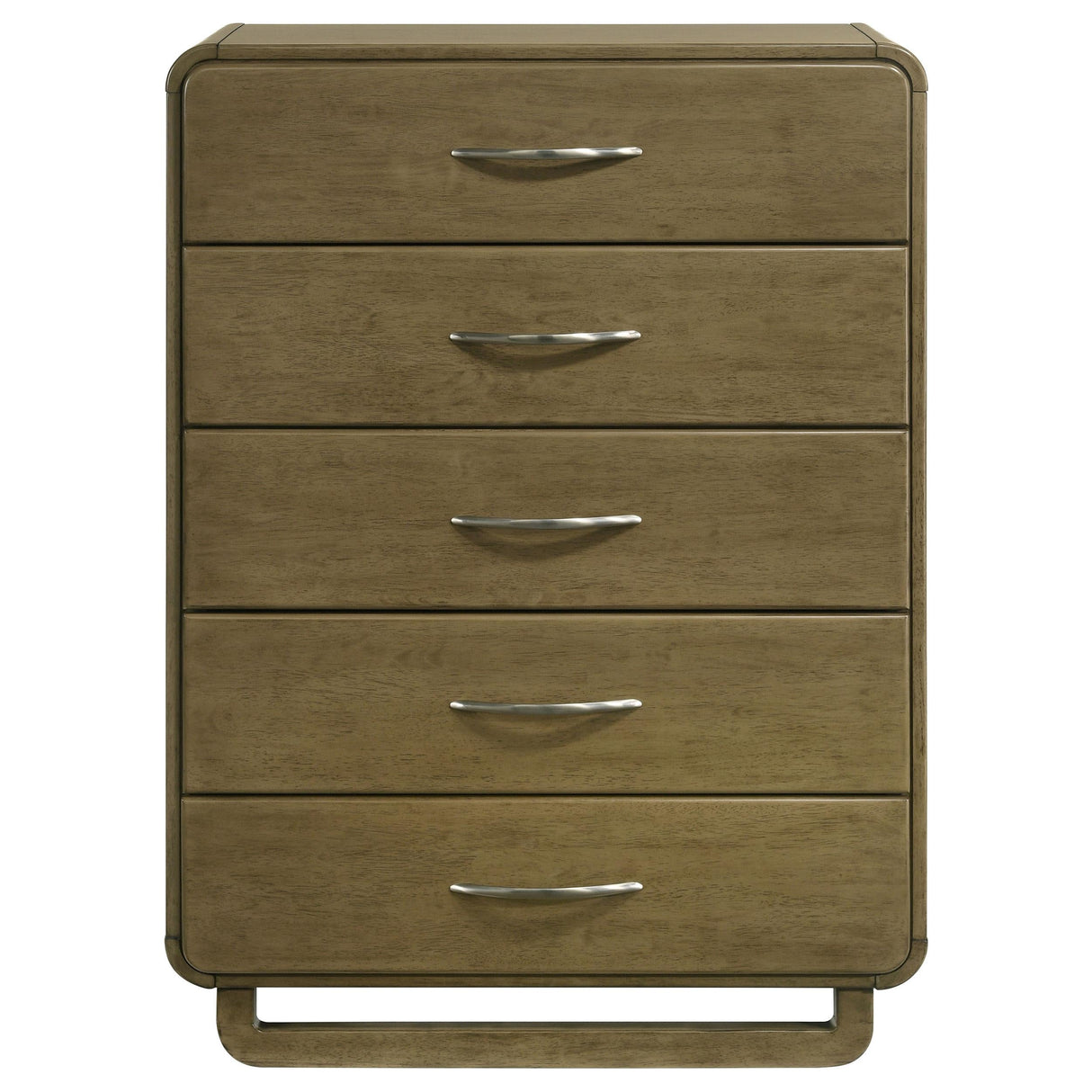 Amsbury Nutmeg 5-Drawer Chest by Coaster at Eve Furniture