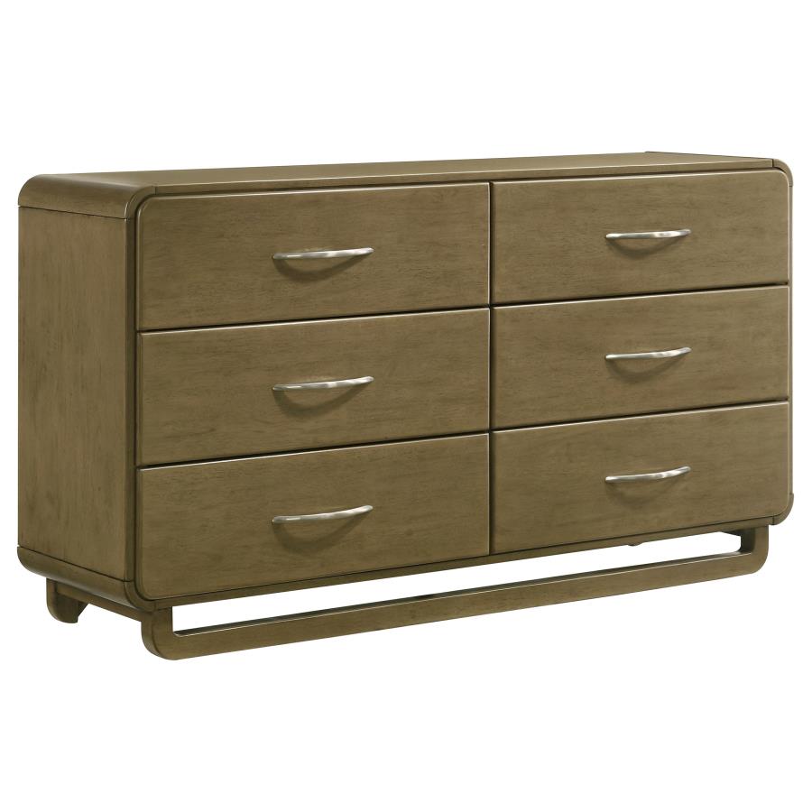 Amsbury Nutmeg 5-piece Queen Bedroom Set by Coaster at Eve Furniture