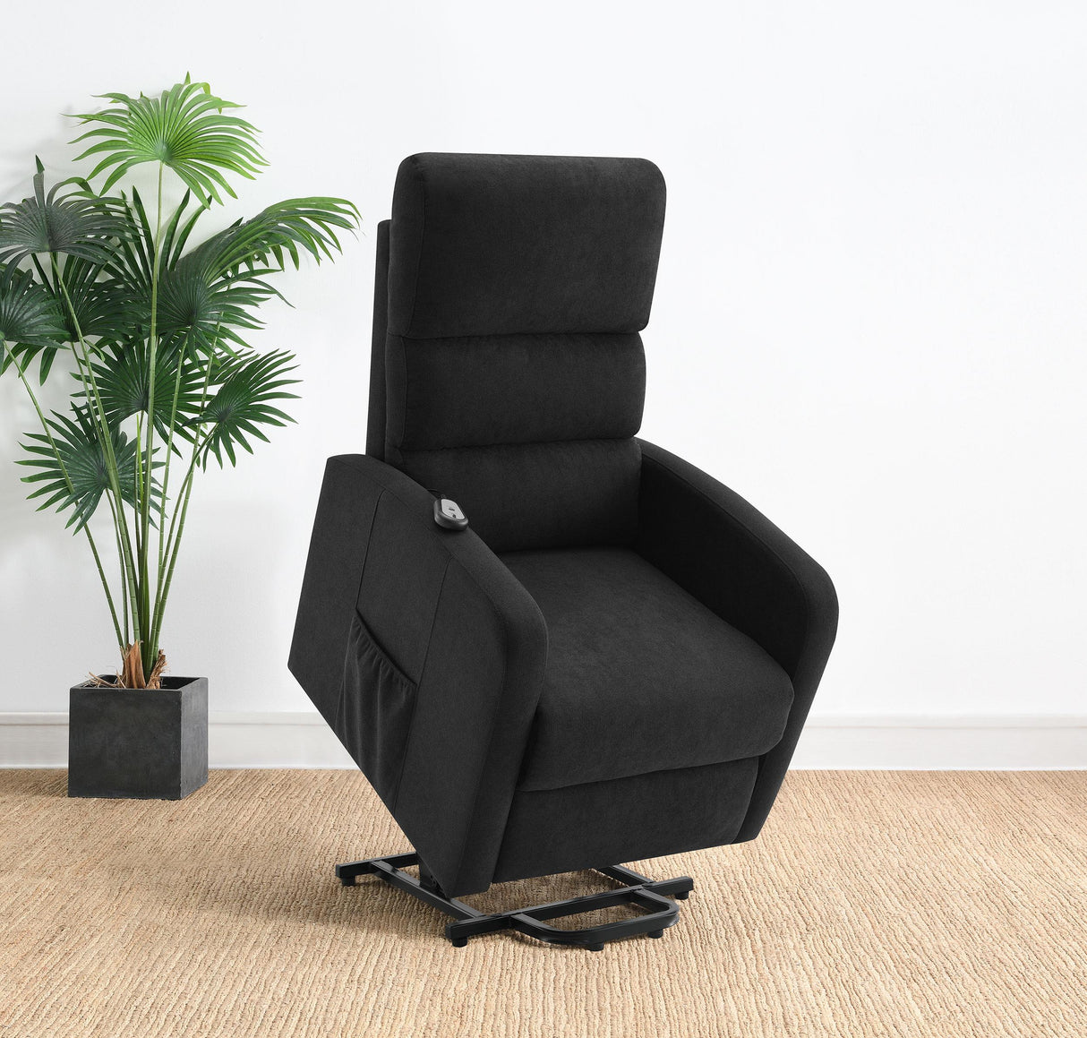 Amsdell Black Power Lift Recliner by Coaster at Eve Furniture