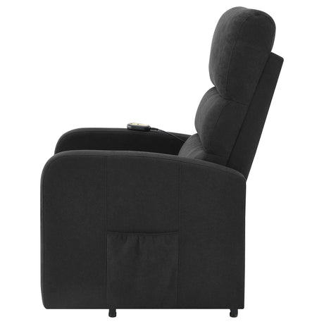 Amsdell Black Power Lift Recliner by Coaster at Eve Furniture