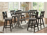 Amsonia Gray Counter Height Table by Homelegance at Eve Furniture