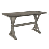 Amsonia Gray/White Counter Height Set by Homelegance at Eve Furniture