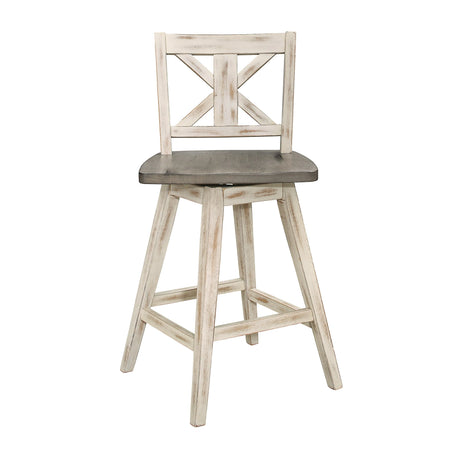Amsonia Gray/White Counter Height Set by Homelegance at Eve Furniture