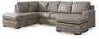 Amuleto Desert 2-Piece Left Arm Facing (Left Arm Facing (LAF)) Chaise Sectional by Ashley at Eve Furniture