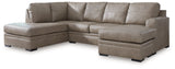 Amuleto Desert 2-Piece Left Arm Facing (Left Arm Facing (LAF)) Chaise Sectional by Ashley at Eve Furniture