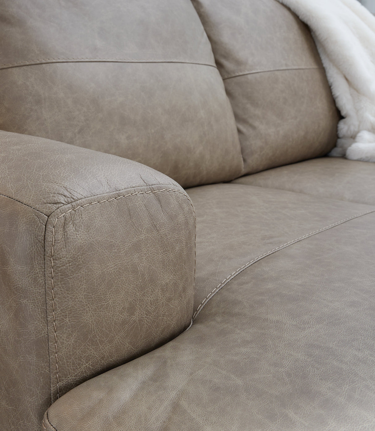Amuleto Desert 2-Piece Left Arm Facing (Left Arm Facing (LAF)) Chaise Sectional by Ashley at Eve Furniture