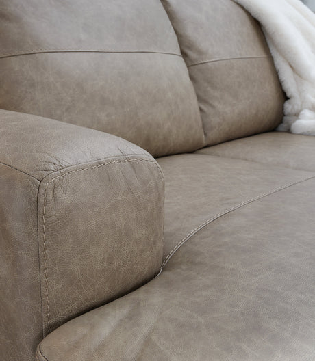 Amuleto Desert 2-Piece Left Arm Facing (Left Arm Facing (LAF)) Chaise Sectional by Ashley at Eve Furniture