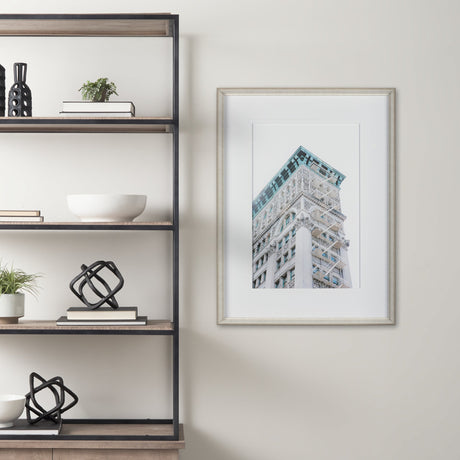An Ornate Touch by Mercana Studio a Hand Embellished Textured Framed Art Photo Matted under Glass by Mercana at Eve Furniture