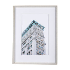 An Ornate Touch by Mercana Studio a Hand Embellished Textured Framed Art Photo Matted under Glass by Mercana at Eve Furniture