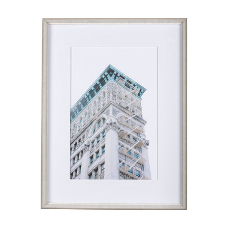An Ornate Touch by Mercana Studio a Hand Embellished Textured Framed Art Photo Matted under Glass by Mercana at Eve Furniture