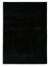 Anaben Black 5' x 7' Rug by Ashley at Eve Furniture