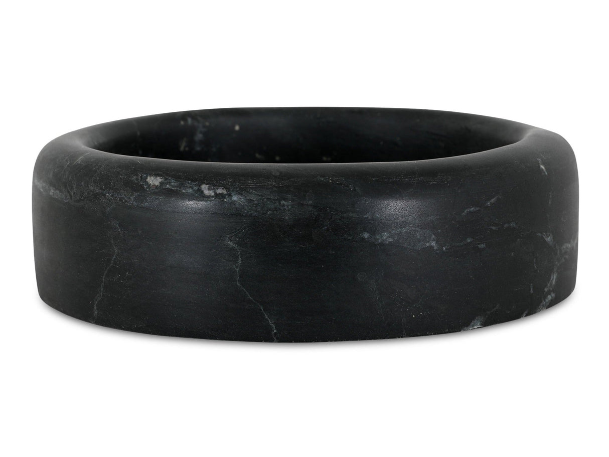 Anais Black Marble Catchall by MOES at Eve Furniture
