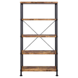 Analiese Antique Nutmeg 4-Shelf Bookcase