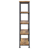 Analiese Antique Nutmeg 4-Shelf Bookcase