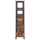 Analiese Antique Nutmeg 4-Shelf Open Bookcase